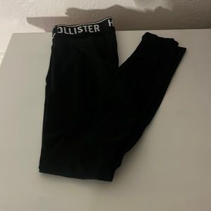Soft Hollister Brand Black Leggings
